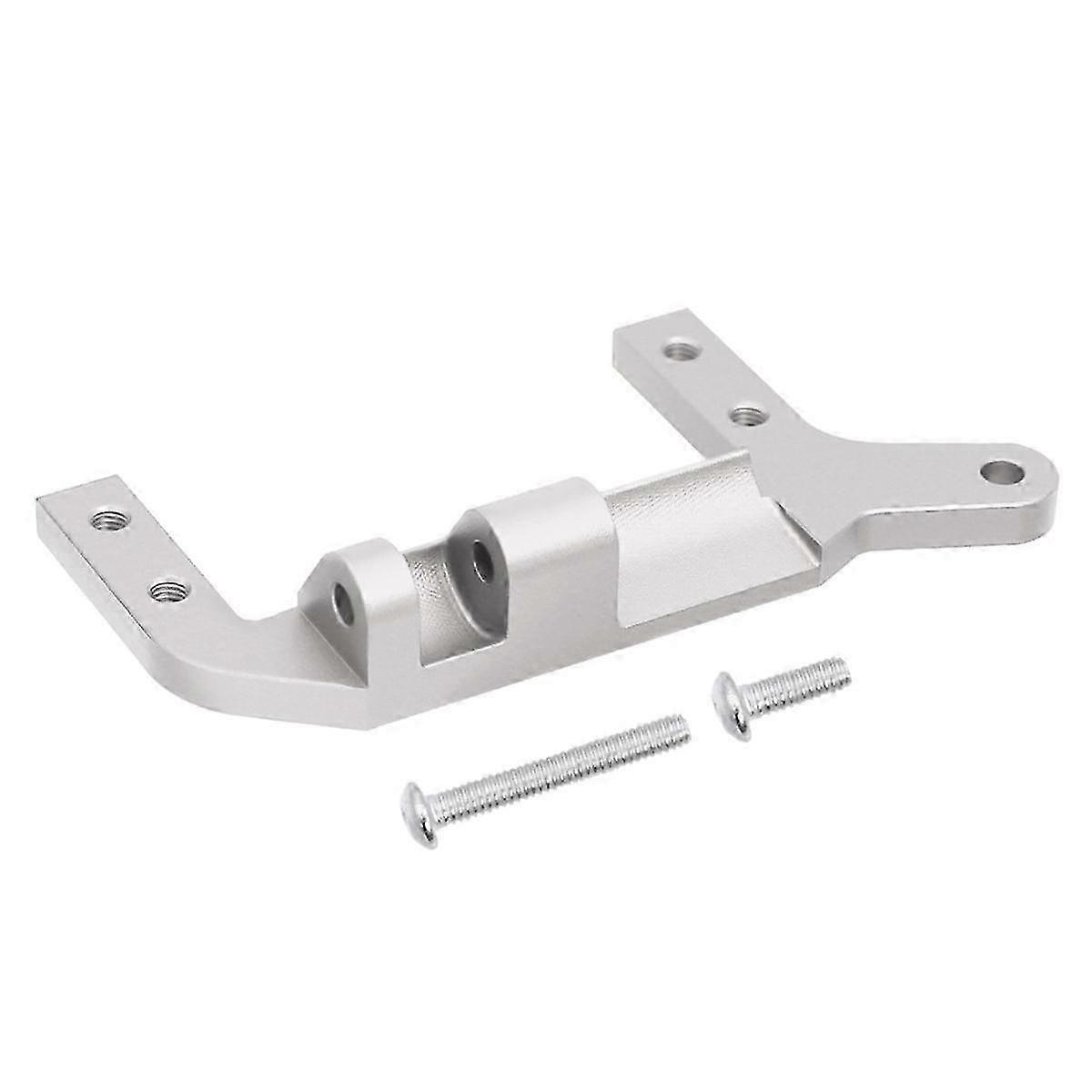Steering Servo Mount Bracket Support Servo Mount Bracket For 1/10 Trx4 -4 Crawler Rc Upgrade Parts Silver