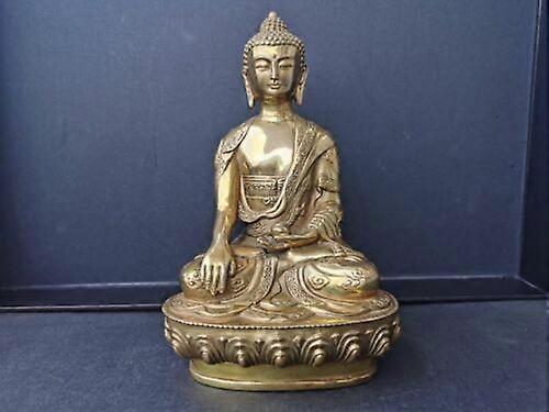 Tibet Tibetan Buddhism Shakyamuni Bronze Buddha Statue