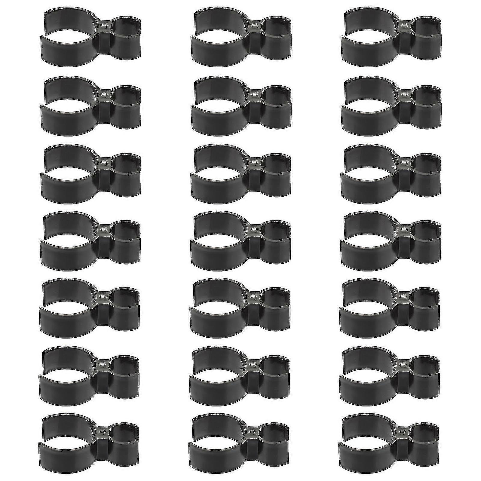 24 قطع الشمبانيا زجاجة مقاطع النبيذ زجاجة واحدة حامل مقاطع السلامة للشمعة (شياتيان)