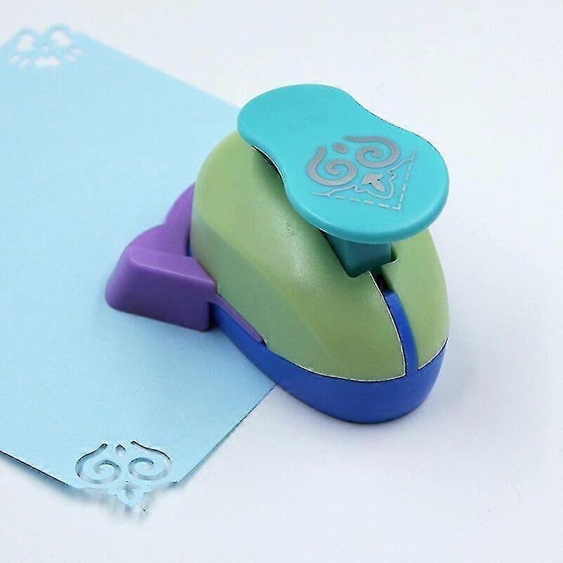 Hollow Right-angle Embosser Corner Embossing Machine Handmade Lace Right-angle Embosser Pattern Puncher Craft Embossing Machine