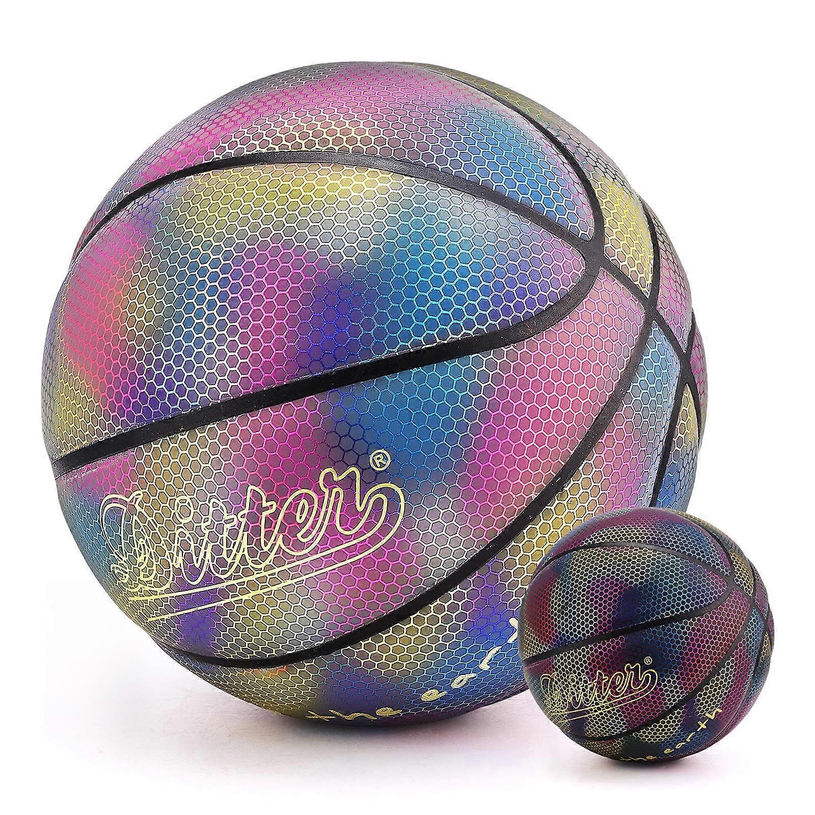 إضاءة كرة السلة ، كرة السلة الملونة المتغيرة اللون ، تستخدم للتدريب الداخلي والخارجي وتعلم كرة السلة ، جديد 100٪