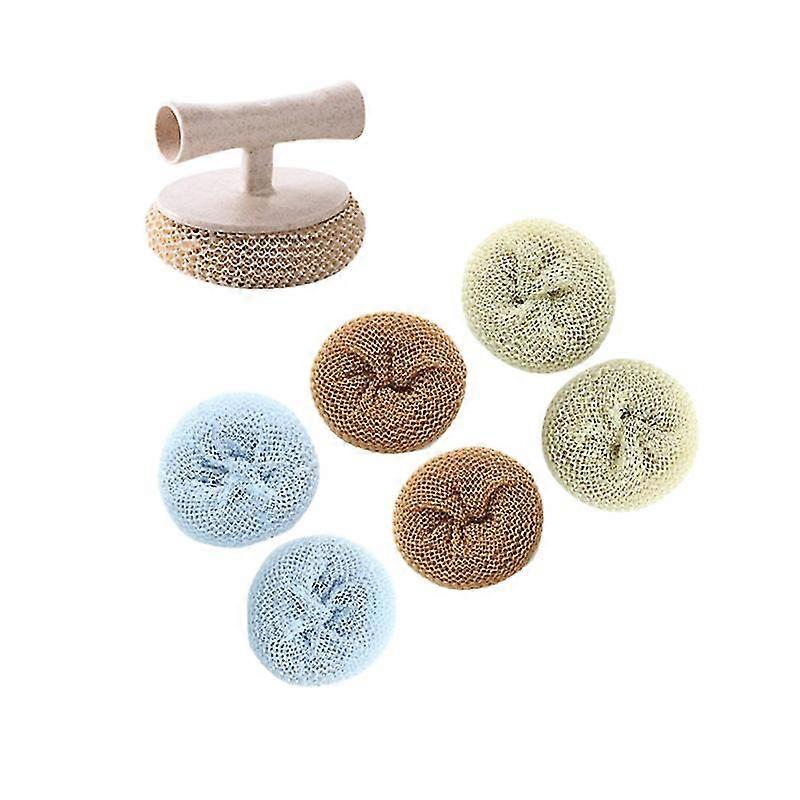 Fiber Cleaning Brush For Kitchen Use-c