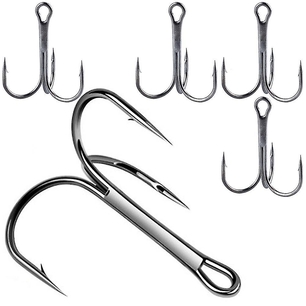 5st fiskekrokar fiske trekrokar utomhus fiskekrokar metall fiskkrokar ankare krokar