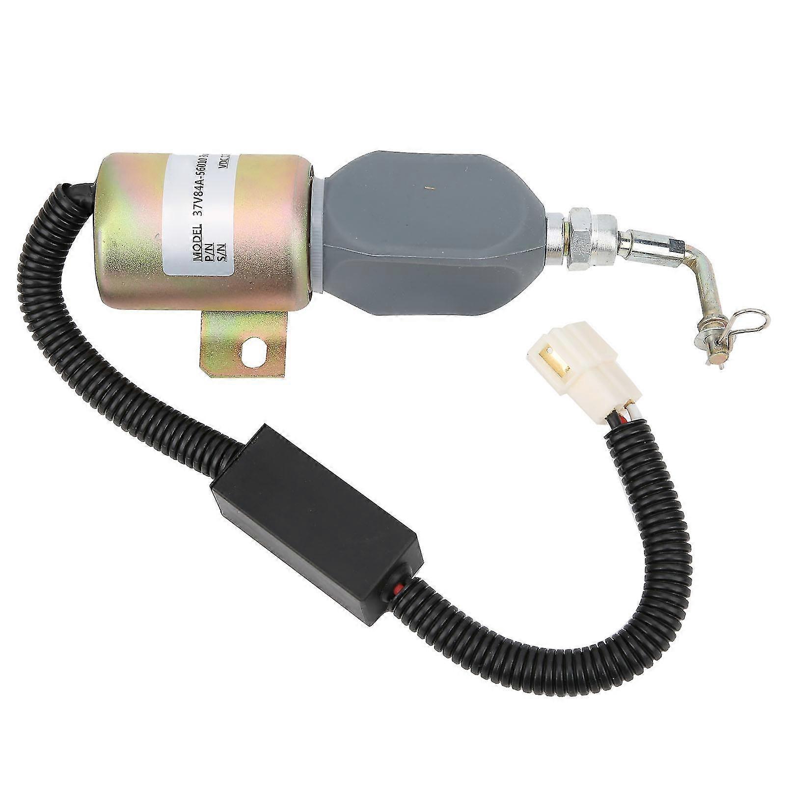 12V DC Fuel Shut Off Solenoid Valve - Engine Stop Flameout Accessories