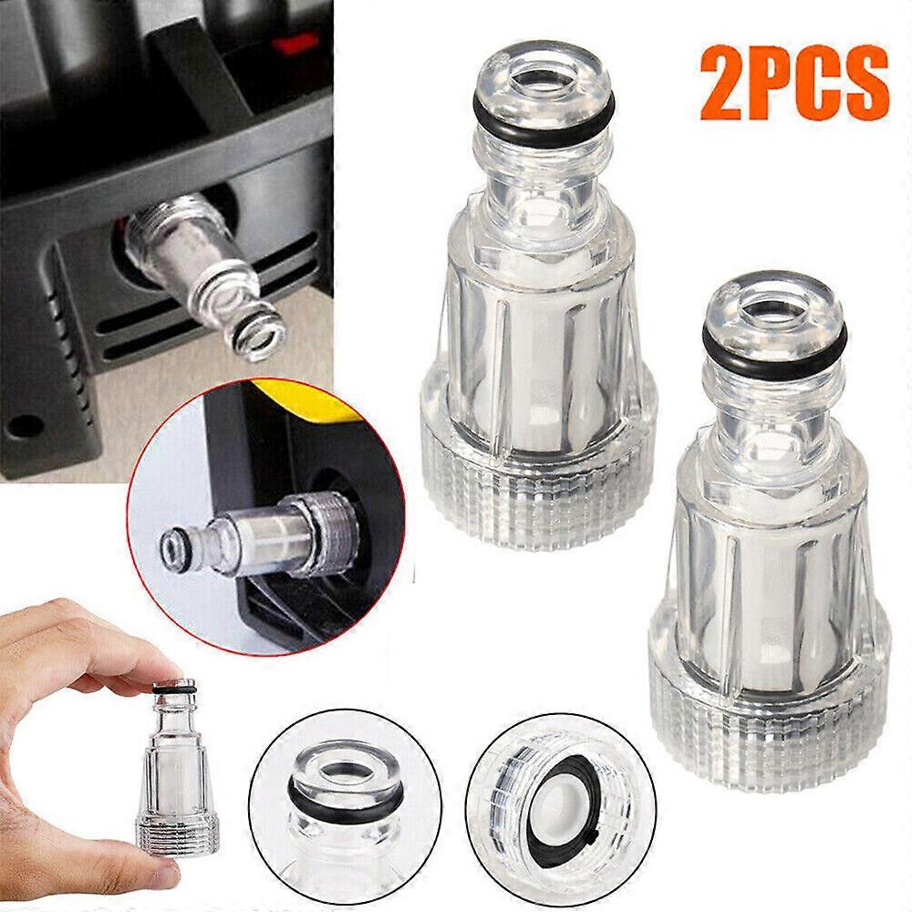 2X High-Pressure Car Clean Washer Water Filter Connection Fitting Tool Clean,100% New