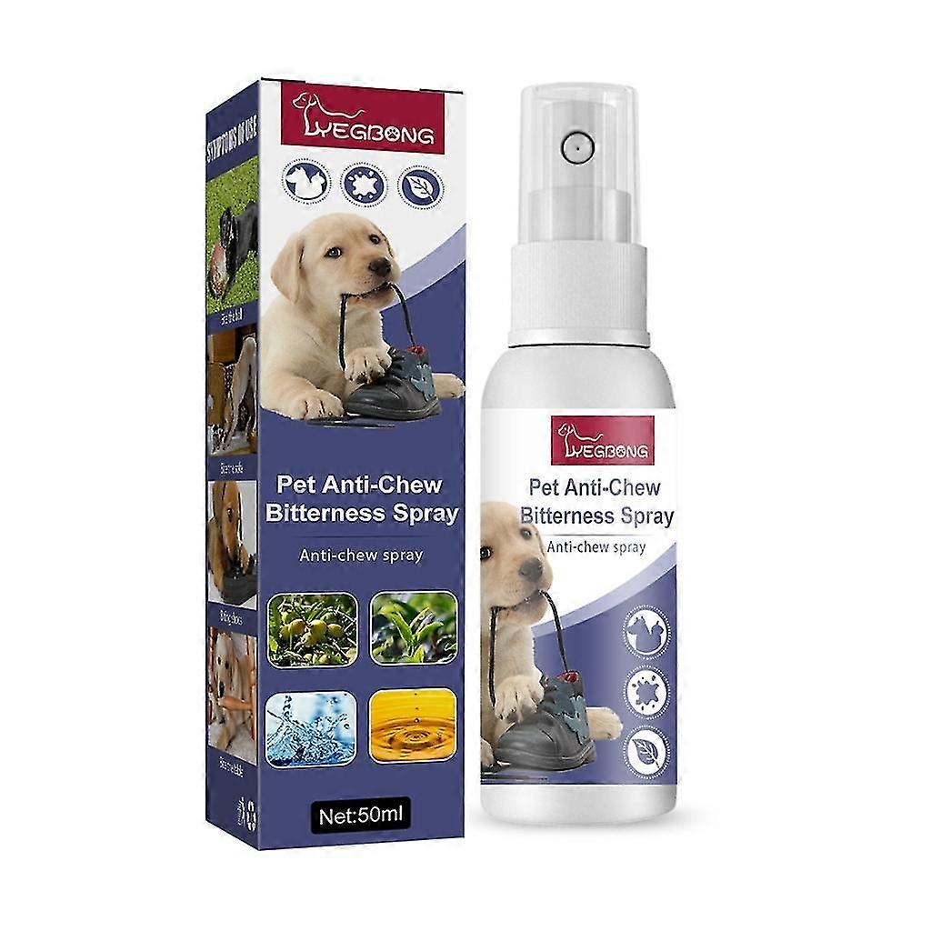 Dog No Chewing Spray Dog Deterrent Protect Furniture Anti-Gnawing Spray Behavioral Training Aid Couch Protector