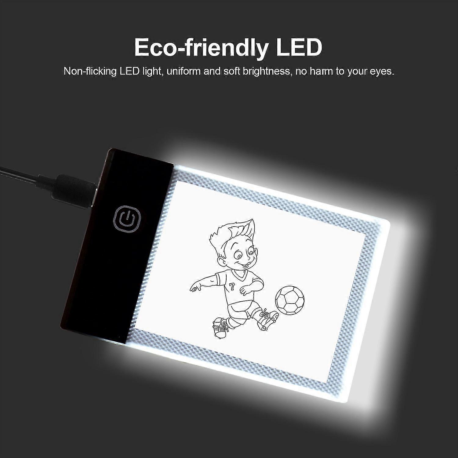Super Mini LED Light Pad Ultra-subțire Light Box USB Powered Dimmable Brightness Artcraft Tracer pentru Ch