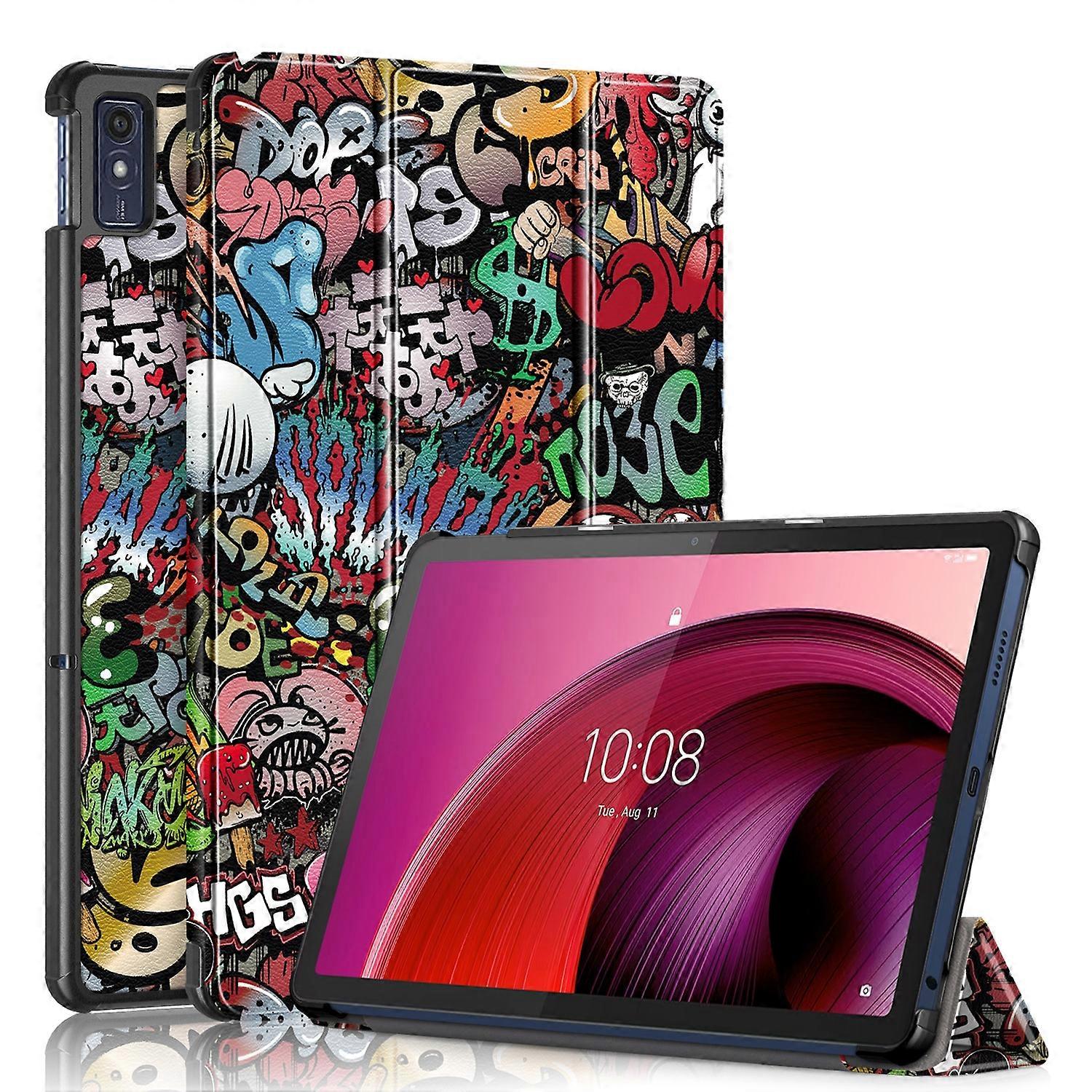 Housse de tablette intelligente en cuir pour Lenovo Tab M10 5G 10.6