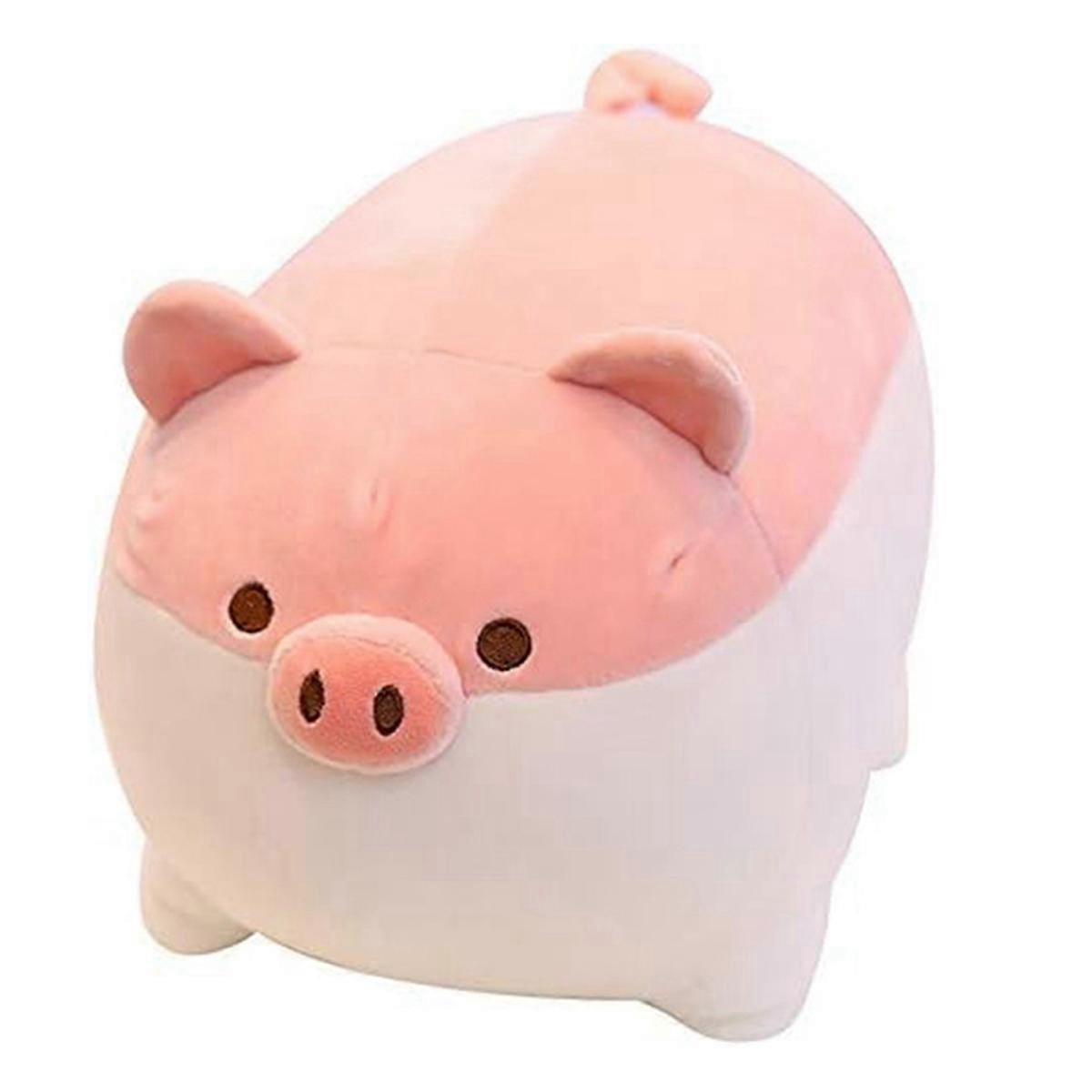 Soft Fat Pig Plush Hugging Pillow, Cute Piggy Stuffed Animal Doll Toy Gifts for Bedding, Kids Birth