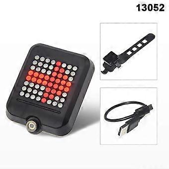 Bicycle Parts Bike Turn Signal for Bicycle Tail Light Remote Bicycle Lights LED USB Rechargeable Bicycle Lamp Bike Wireless Warning Tail Light