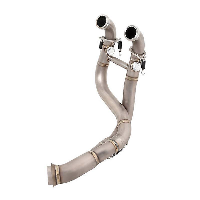 Motorcycle Exhaust Front Link Pipe Escape Header Pipe Slip On Modified For 790 Adv 890 Adv  R\R Rally Husqvarna Norden 901 19-22