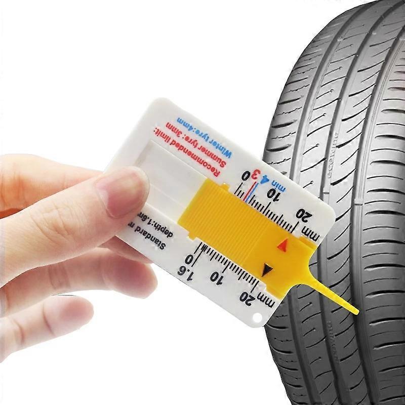1 Pcs Portable tire tread depth gauge 0-20mm vernier depth caliper tire tread tire pressure gauge depth gauge digital caliper