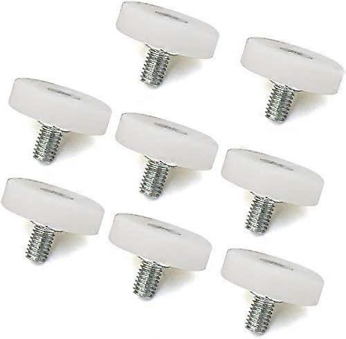 8pcs Plastic nylon roller