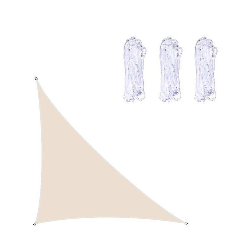 Triangular Shade Sail 3x3x4.25m Waterproof Shade Cloth UV Protect