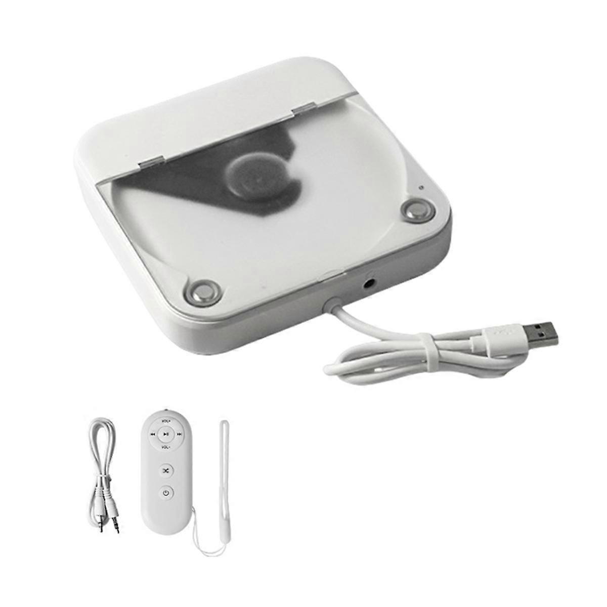 External Universal CD Player for Car - Portable CD Player with AUX Cable, Plugs Into Car USB Port,