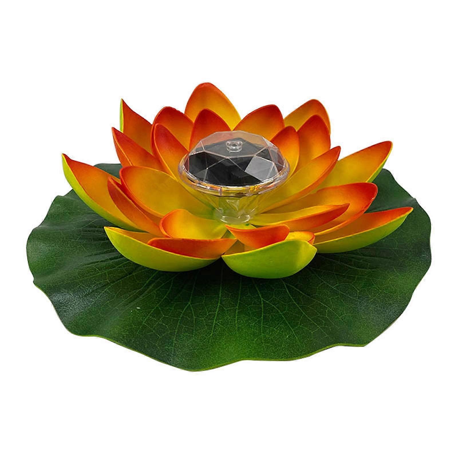 2023 New Upgraded Solar Lotus Pool Light for Garden Decor, Pond, Scenic Spots, Wedding - Floating LED Fountain Lamp