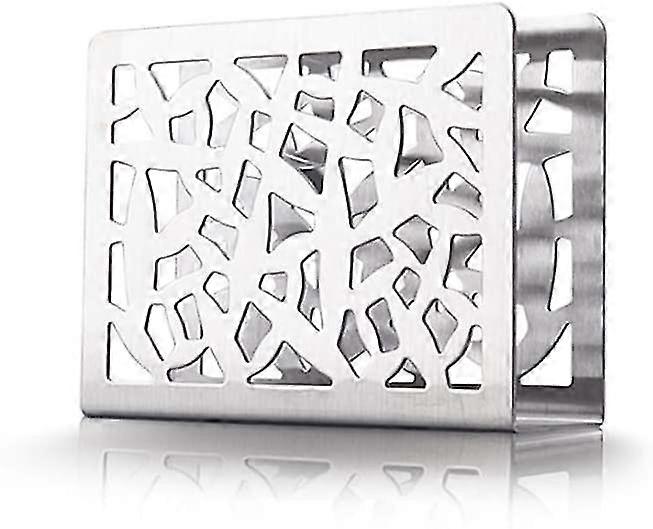 حامل منديل ، حامل منديل من الفولاذ المقاوم للصدأ ، حامل منديل طاولة حديث لأسطح عمل المطبخ ، طاولات طعام ، فضي-MXBC