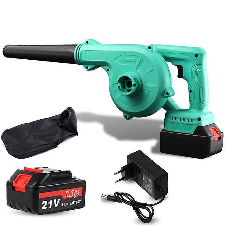 21V Garden Cordless Air Blower Handheld Leaf Computer Dust Collector Rechargeable Power Tool Cleaner For Makita 21V Battery