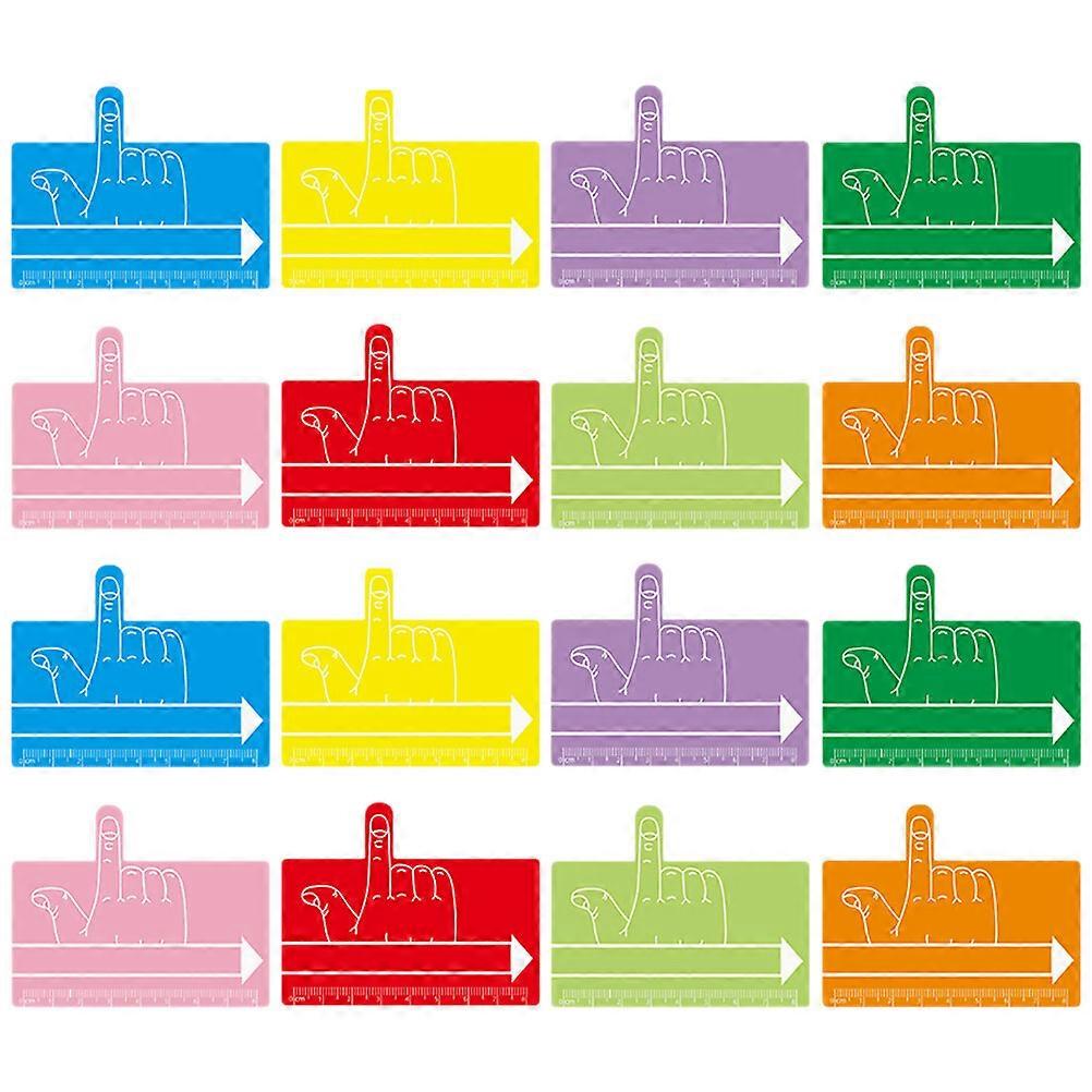 16Pcs Toddler Reading Guide Bookmarks Reading Guided Strips Handwriting Tool Students Reading Strips