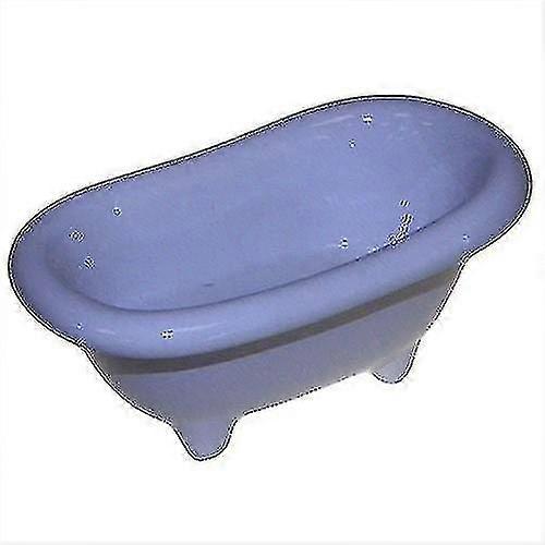 حمام سيراميك صغير - أبيض