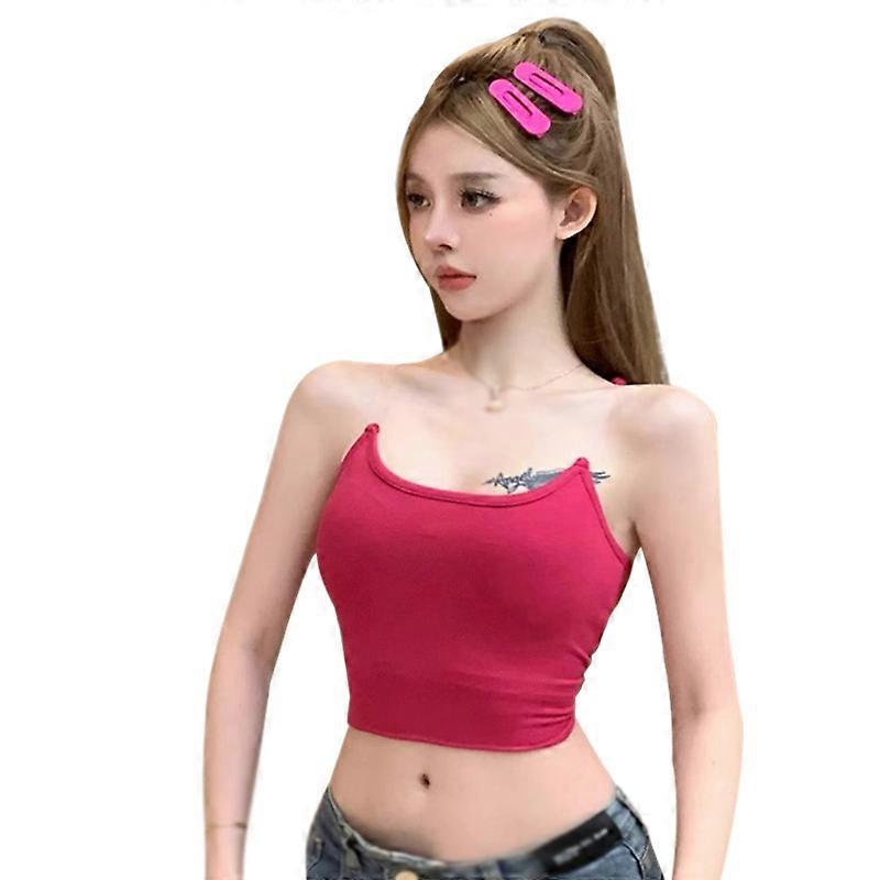 Women's Korean One Size Slim Strap Invisible Shoulder Strap Slim Fit Sexy Fashion Strap Chest Cushion Strap Tank Top