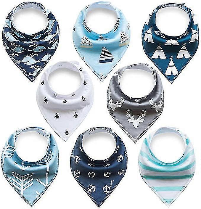 Baby Triangle Bib With Press Stud