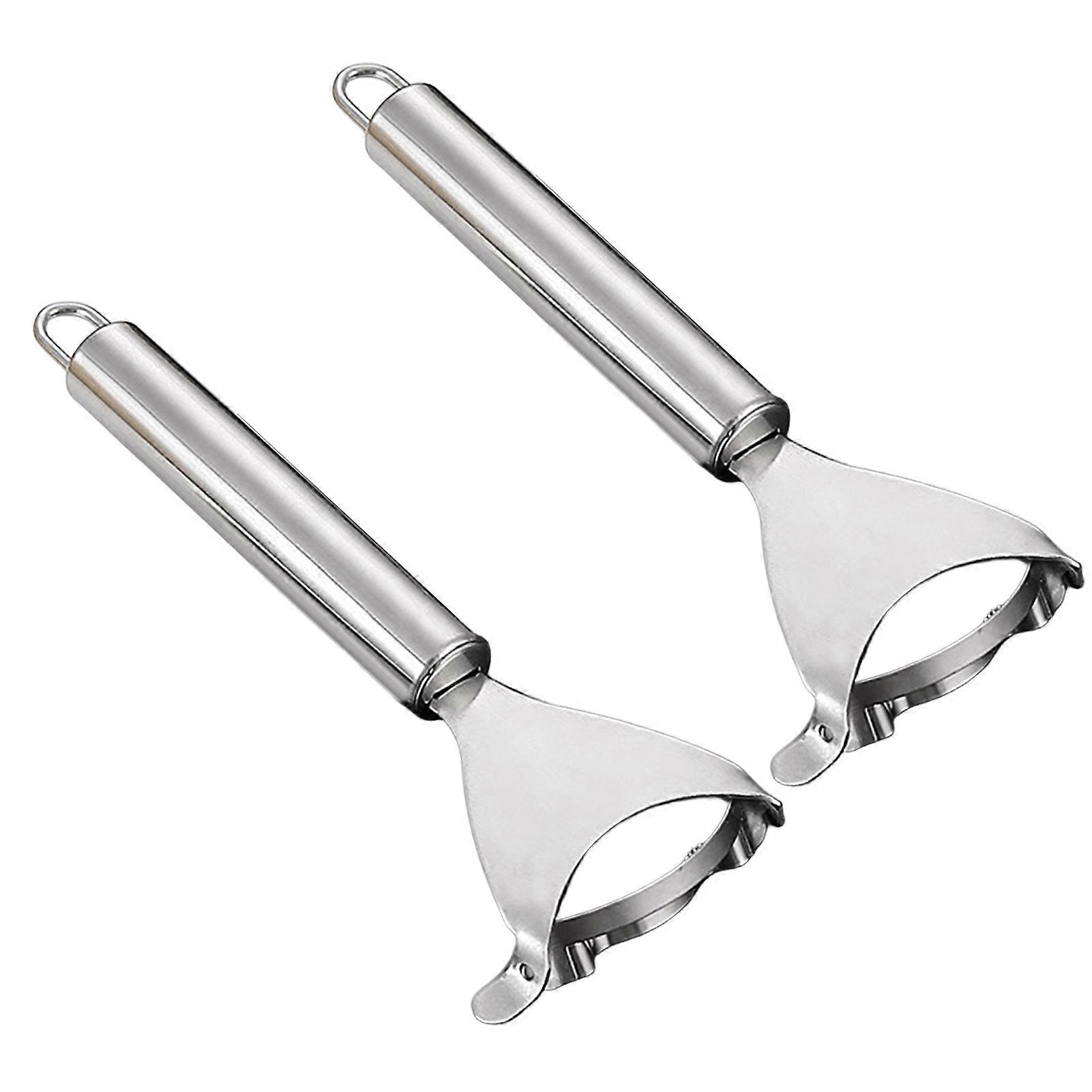 2Pcs Magic Corn Peeler with Sharp Stainless Steel Blades Smooth Handle Quick And Clean Corn Kernel Removal Tool Jikaixiang