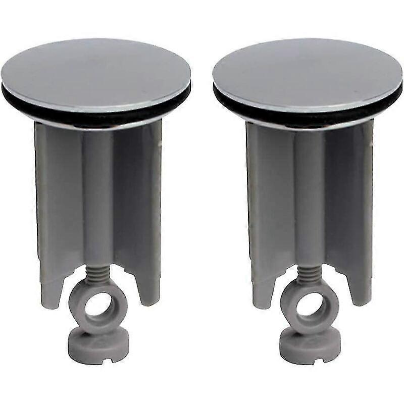 2PCS Universal Bathroom Sink Stopper