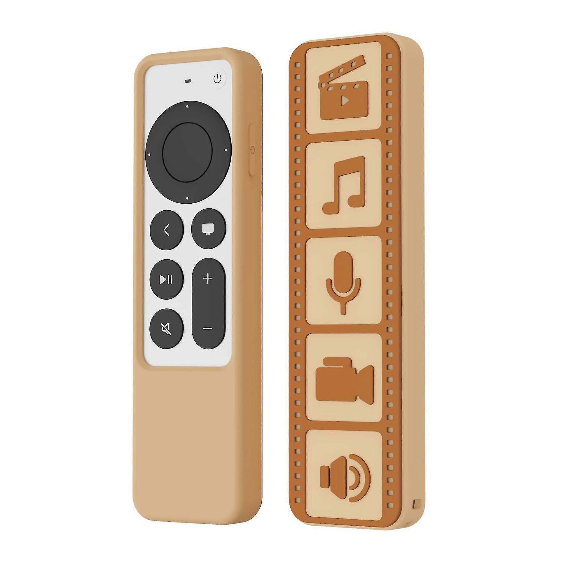 Remote Control Cover Silicone Shockproof Remote Protective Case For Apple Tv 4k