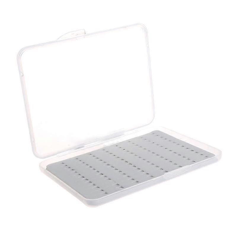Fishing Box Baits Hooks Fly Lure Clear Transparent Plastic Storage For Case Spon