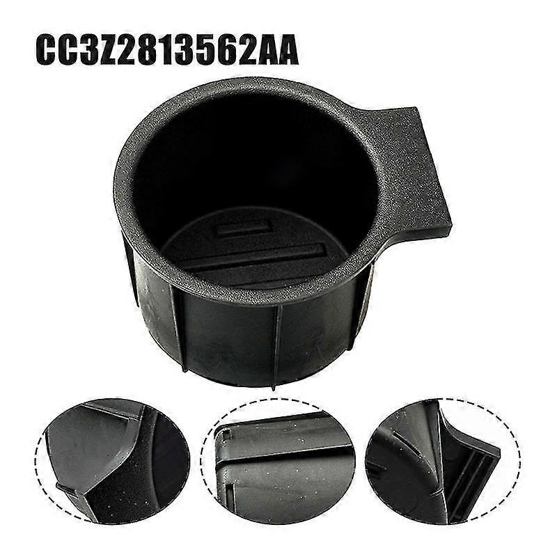 1pcs Cc3z-2813562-aa Front Console Cup Holder For- F250 F350 F450 F550 2011-2016 Double Hole Cup Ho