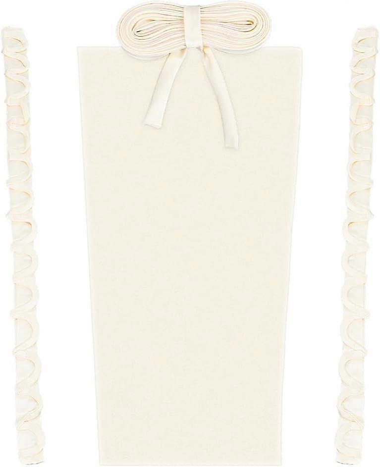 Ensemble de remplacement de fermeture éclair en satin Satin Corset Kit de dos Ajustement bricolage bricolage Robe de mariée Accessoires Matériaux pour robe formelle de bal de mariage