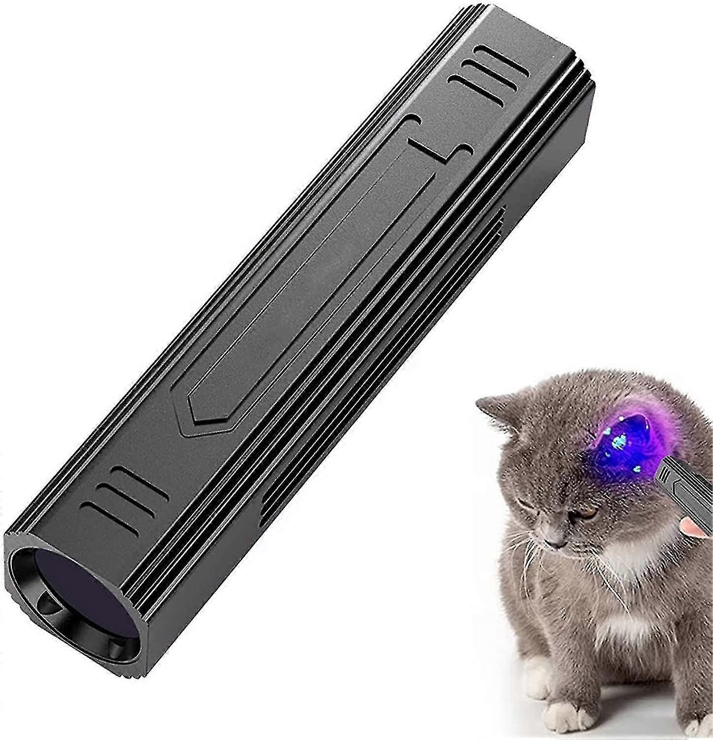 Wood Lamp Cat Ringworm Detector Flashlight Pet Skin Doctor Pet Urine Detector Built-In Rechargeable