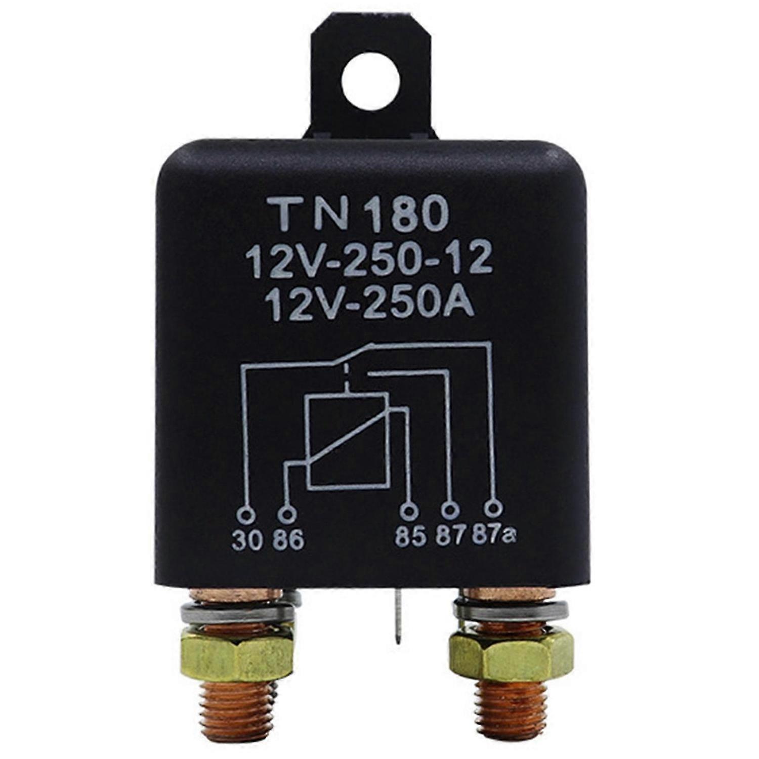 Car Relay 12V 24V 250A Continuous Type Motorcycle Battery Control Switch Terminal Automotive Relay