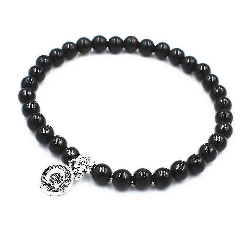 Μουσουλμανικές χάντρες προσευχής Ισλάμ Tasbih Βραχιόλι 33-χάντρα 6mm Tasbeeh Ισλαμικό κόσμημα