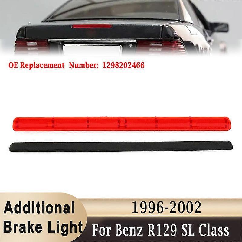 2/5Pcs Additional Brake Light Housing for Mercedes Benz R129 SL Class 1996-2002 1298202466 Rear 3rd High Level Rear Light Shell