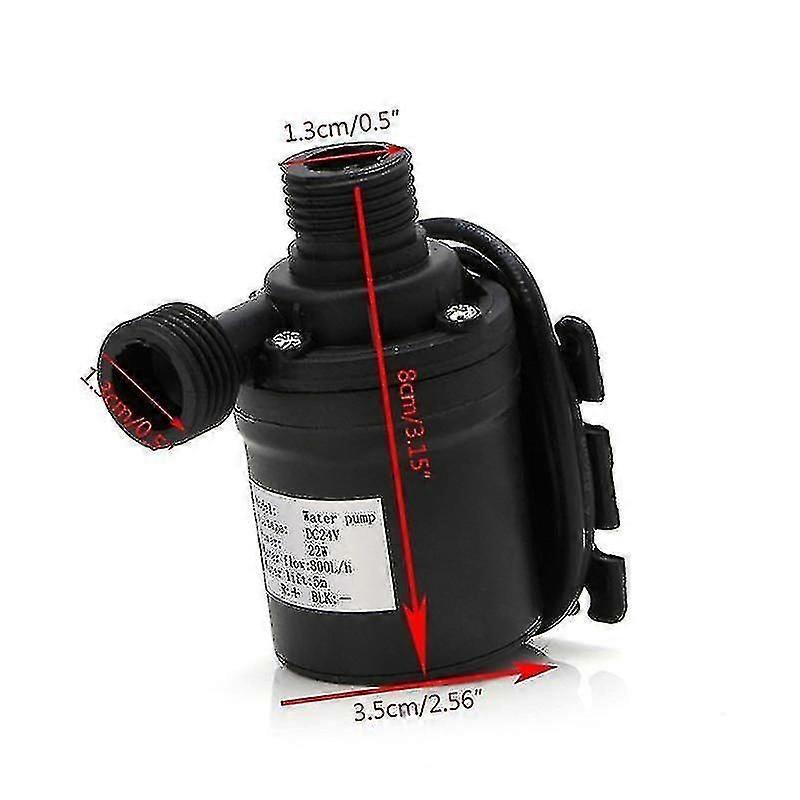 800l/h 5m 24v Home Portable Brushless Submersible Pump