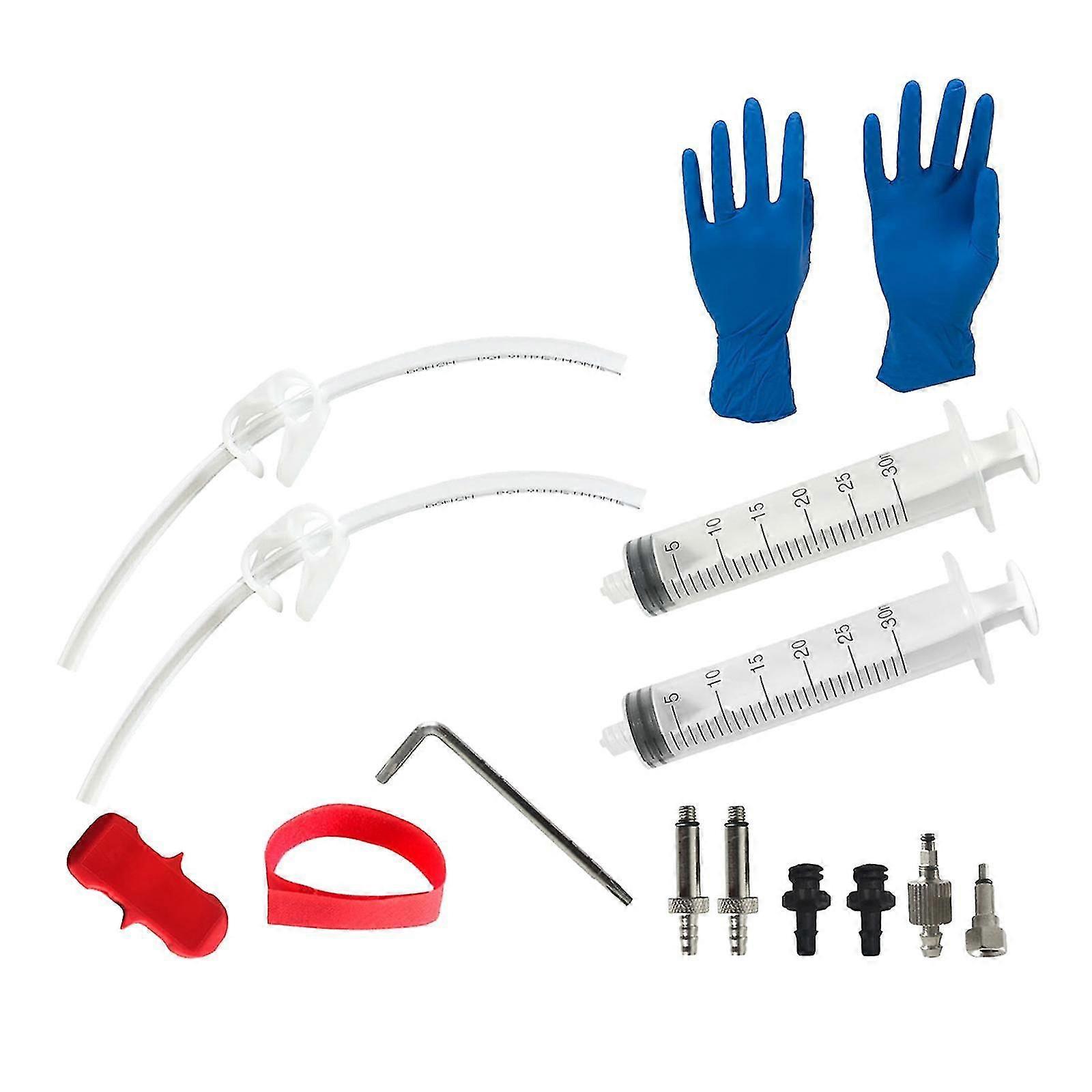 Cykel hydraulisk skivbromsoljeavluftningssats för mutter för ivrig för Hayes