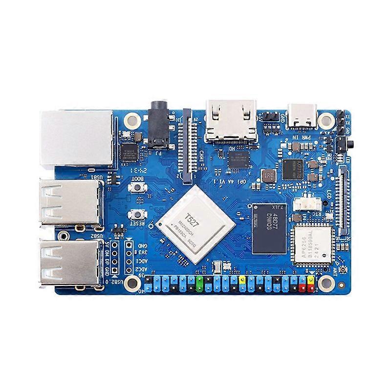 For 4A Development Board Allwinner T527, RISC-V Co-Processor WiFi+BT5.0 BLE, M2 NVMe SSD, 2TOPS NPU 2GB RAM