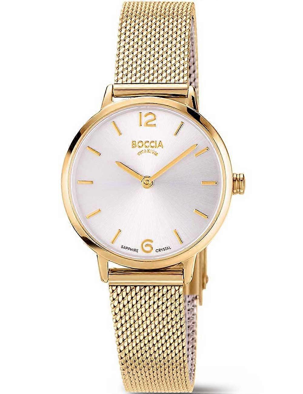 Boccia 3345-03 Women's Watch Titanium Sapphire Crystal 28mm 5ATM