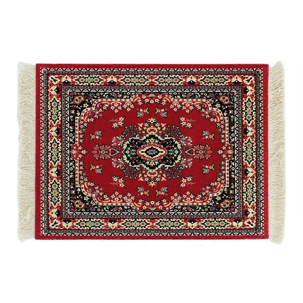 Oriental Persian Carpet Rug Mouse Pad, Computer Desk Mat