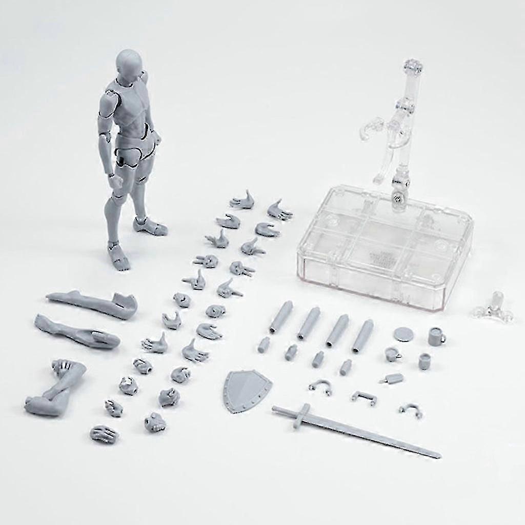 Artists Sketch Movable Limb Action Figure Model Flexible Body Human Mannequin