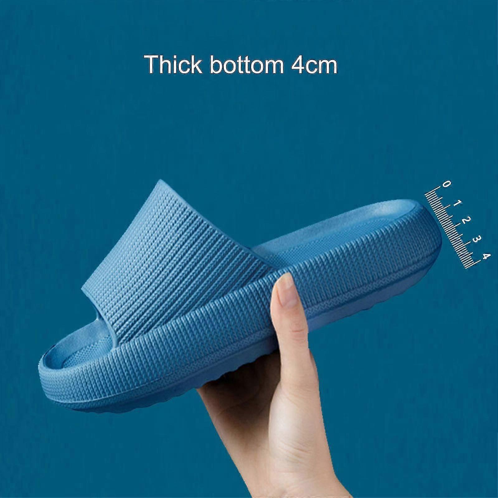 أحذية الحمام النعال حمام سحابة النعال المطاط عدم الانزلاق البغال حديقة الوجه Flops_happyshop