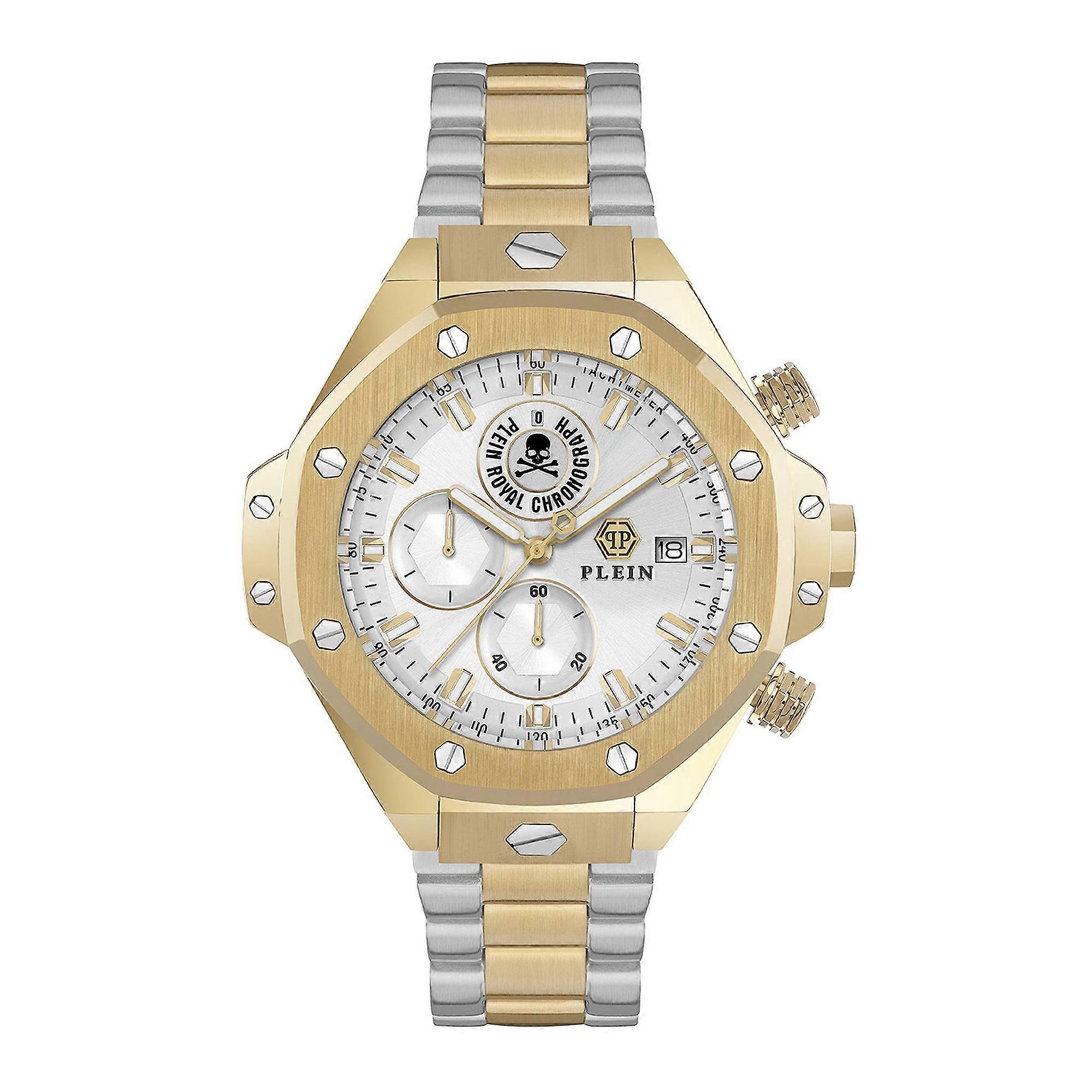 Philipp Plein Men's Watch Analog Quartz PLEIN CHRONO ROYAL PWLFA0525 Stainless Steel