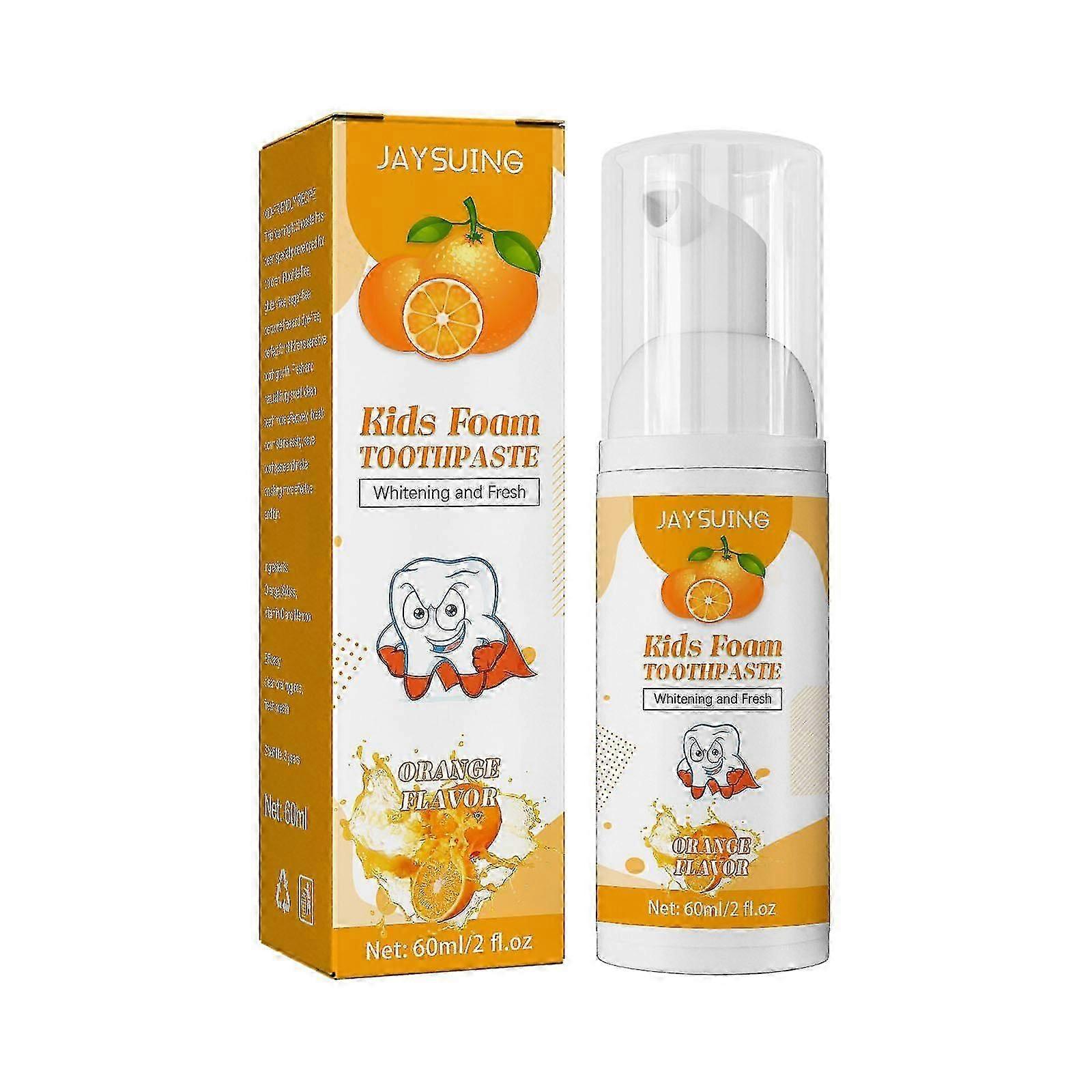 Children's toothpaste Special toothpaste for baby teeth Children's toothpaste Fluoride-free tooth whitening toothpaste