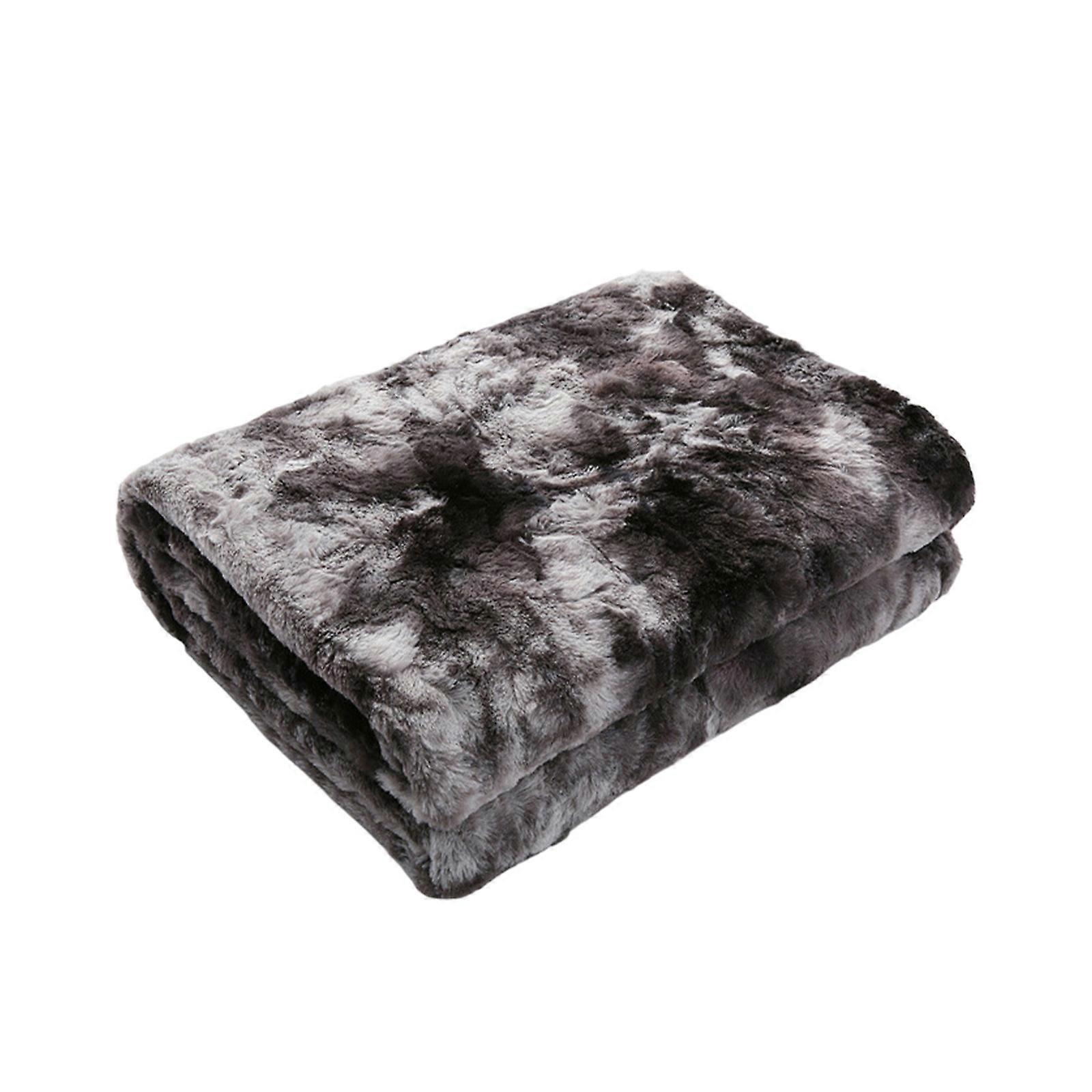 Decorative Soft Throw Blanket For Couch Warm Cozy Velvet Flannel Blanket For All Seasons Lightweight Comfy Checkered Blanket For Sofa Bed