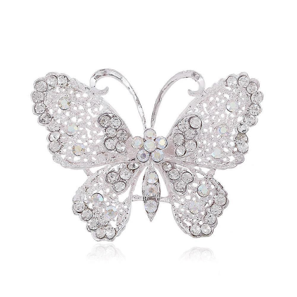 Dambrosch Vacker Kavajnål Mode Elegant Fjäril Trendig Kärleksbrosch
