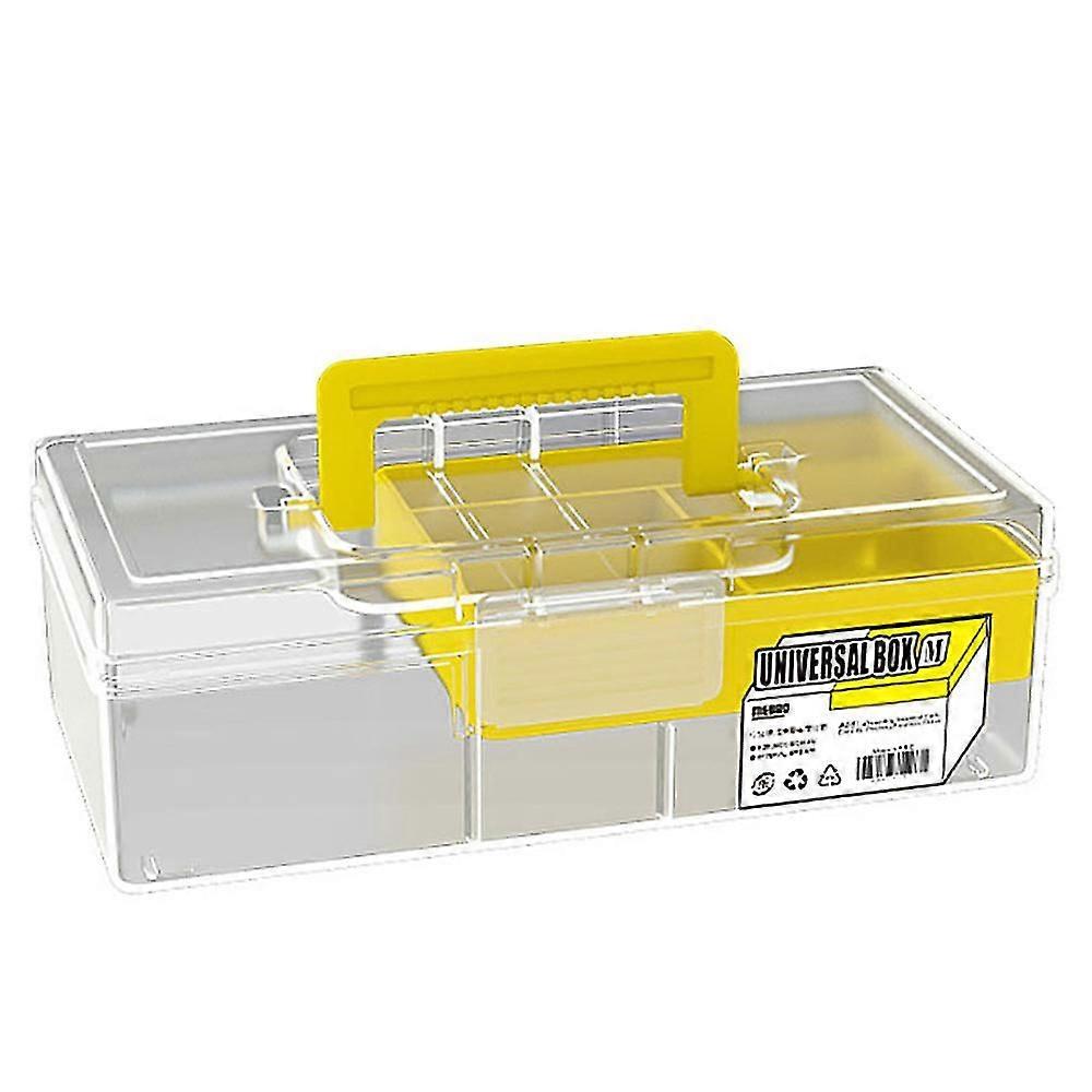 Double Layer Tackle Box Fishing Lures Baits Hooks Accessories Storage Box
