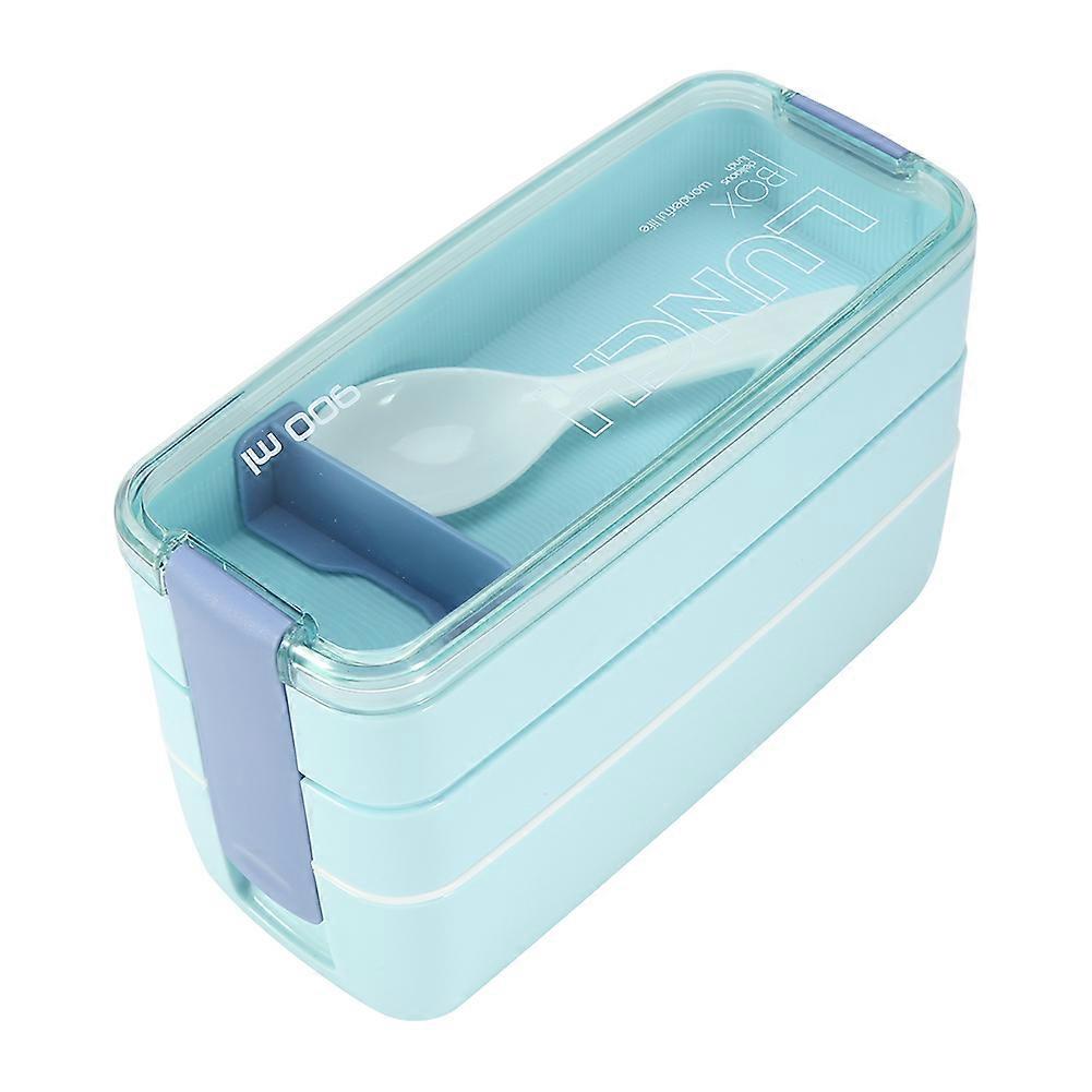 Microwave Bento Box Heatable Food Storage Container With Dividers, Stackable, BPA-Free, Leak-Proof Design