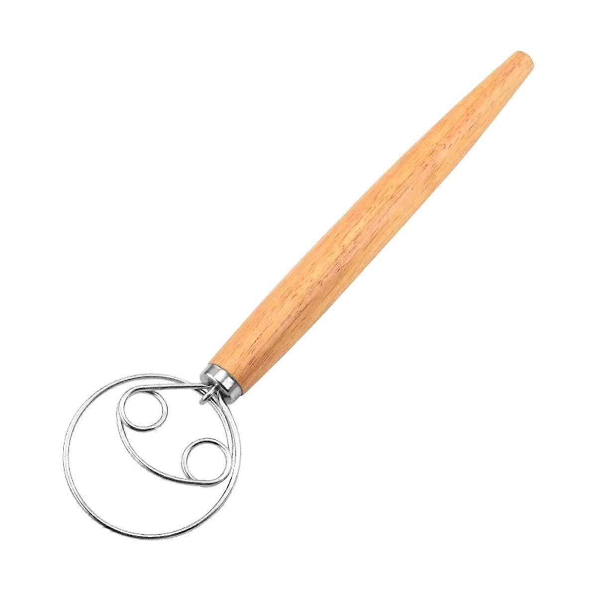 Dough Whisk Bread Whisk Premium Stainless Steel Dough Whisk Traditional Style Bread Dough Whisk, Whisking Tool